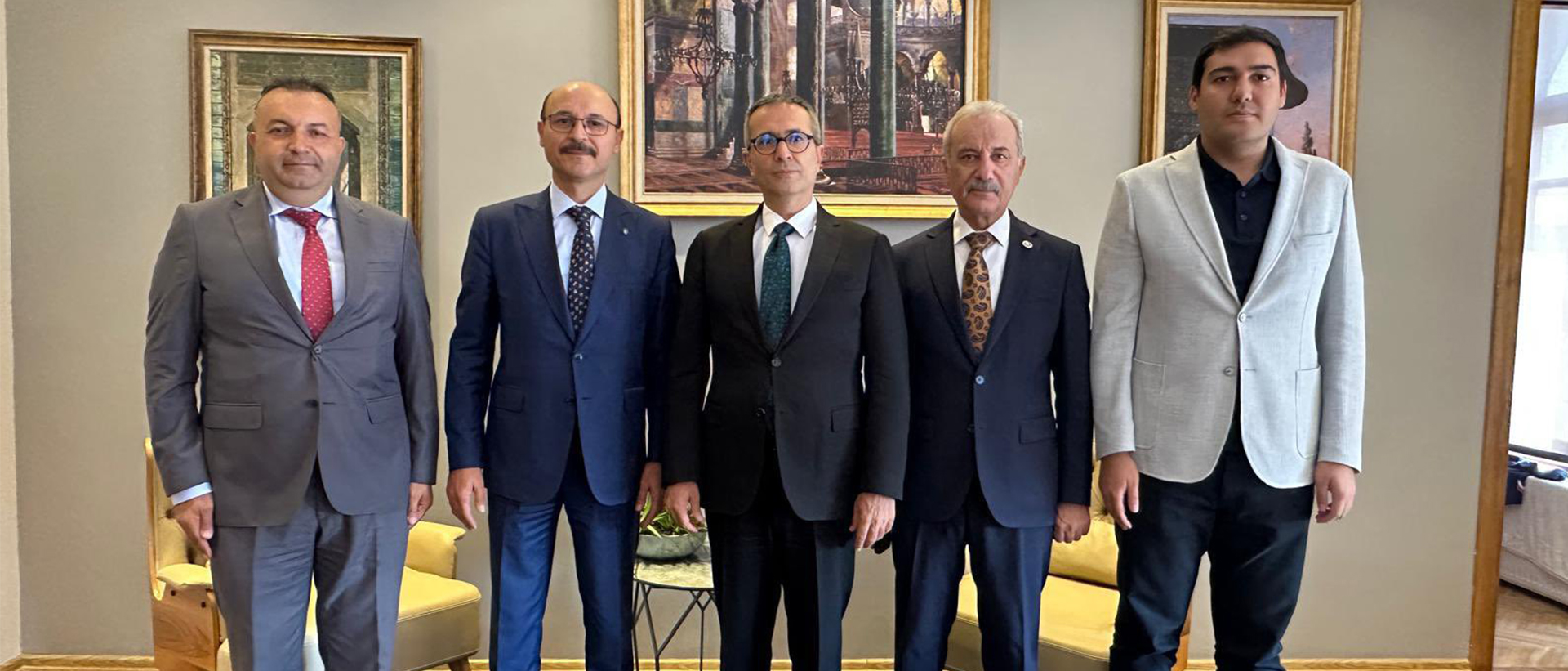 GENEL BAŞKAN GEYLAN,  “TÜRK DÜNYASI EĞİTİM KURULTAYI”NA DAVET ZİYARETLERİNE DEVAM EDİYOR