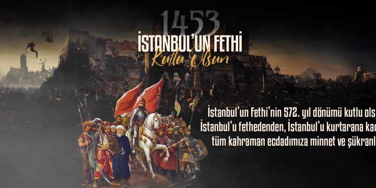 572 YIL ÖNCE ŞEHİRLERİN TACI İSTANBUL TÜRK MİLLETİYLE KAVUŞTU.
